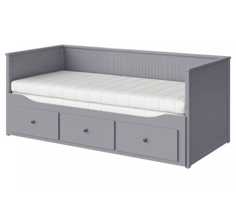 HEMNES łóżko Ikea plus materace