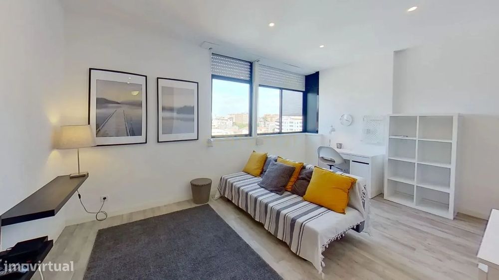 Apartamento T1 para arrendamento, mobilado e equipado, Porto