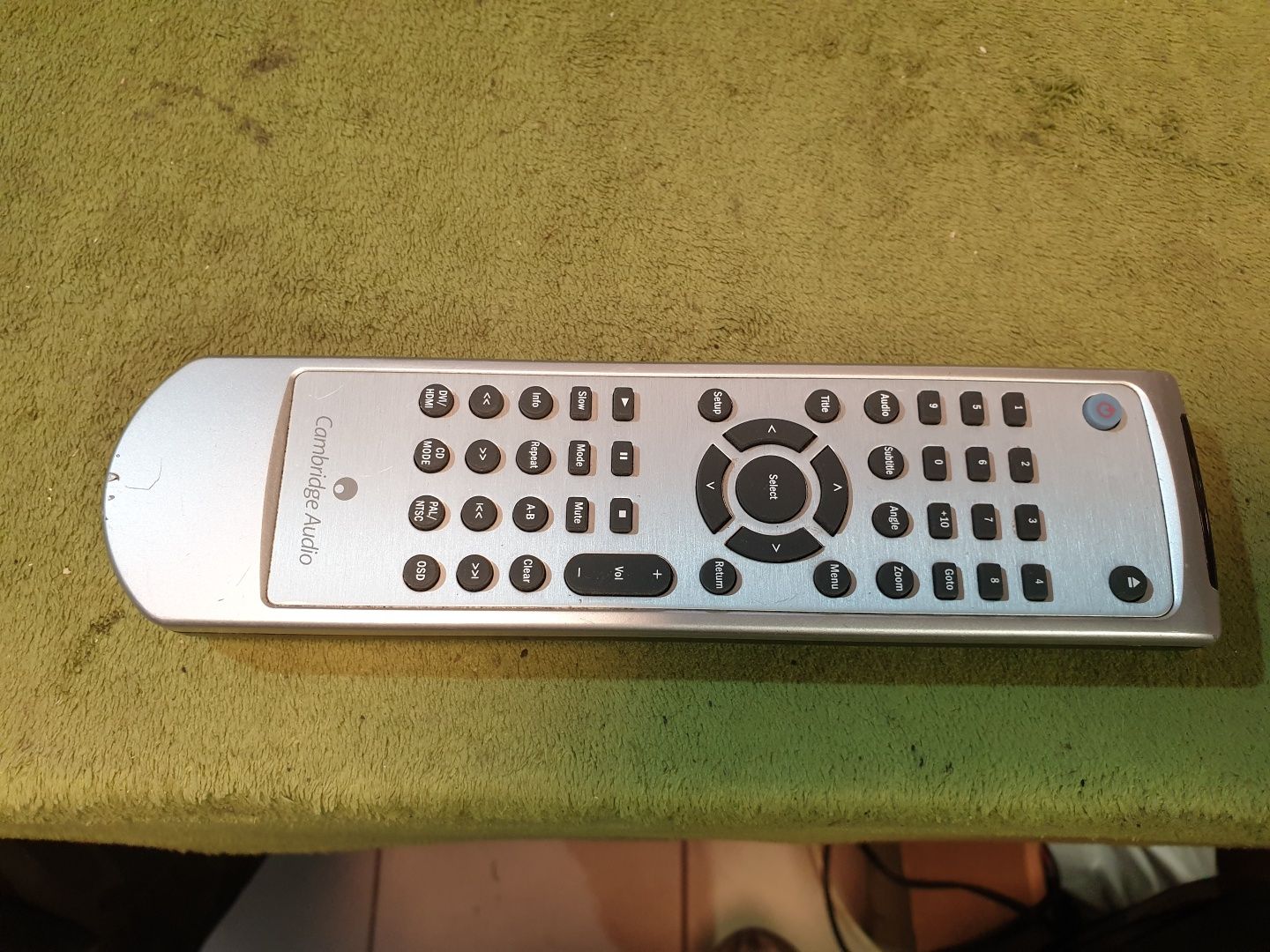 CAMBRIDGE AUDIO RC DVD89 oryginalny pilot zdalnego sterowania.