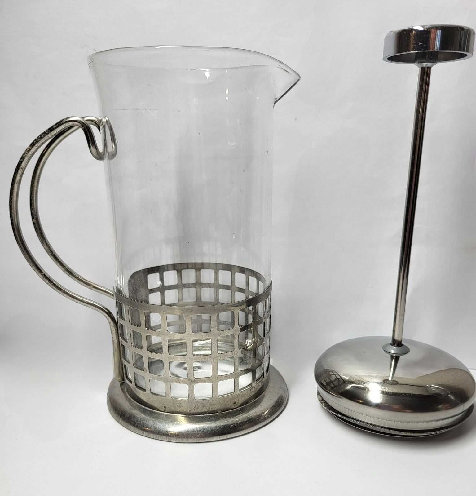 Френч пресс чайник заварник для чая и кофе 0.35 л (металл)