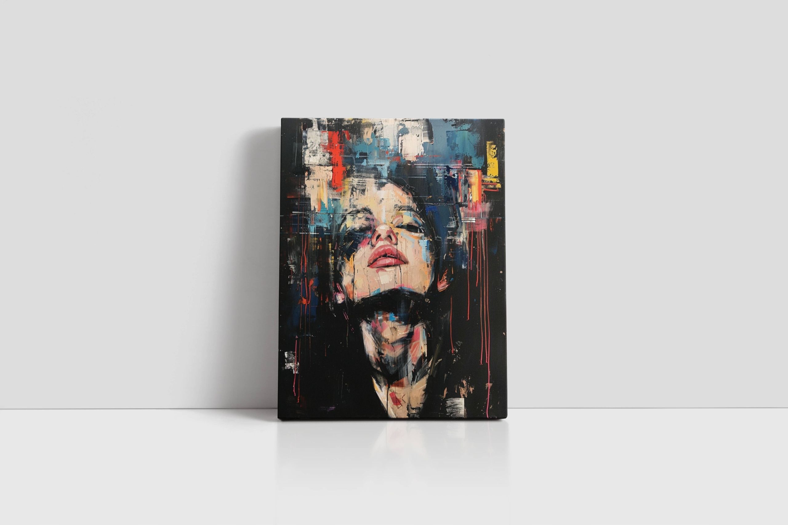 Obraz na płótnie Kobieta sztuka nowoczesna do domu pokoju salonu 45x60