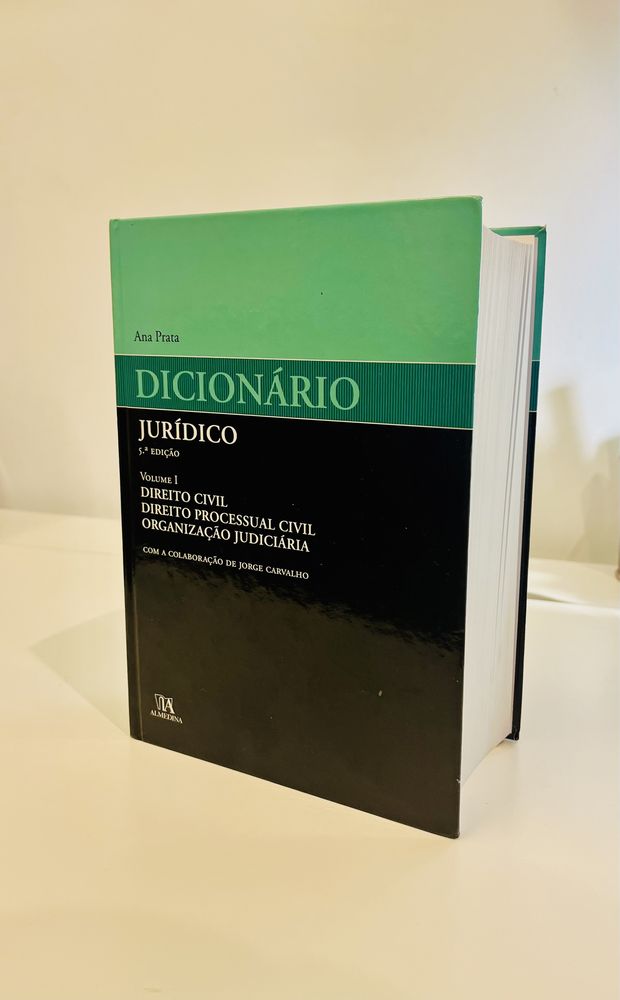 Dicionário Jurídico 5.ª Ed. Vol. I