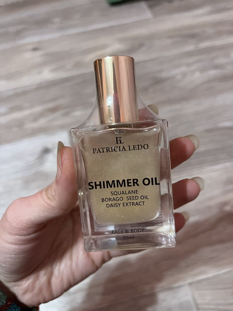 Шиммер для лица и тела patricia ledo shimmer oil  30 мл