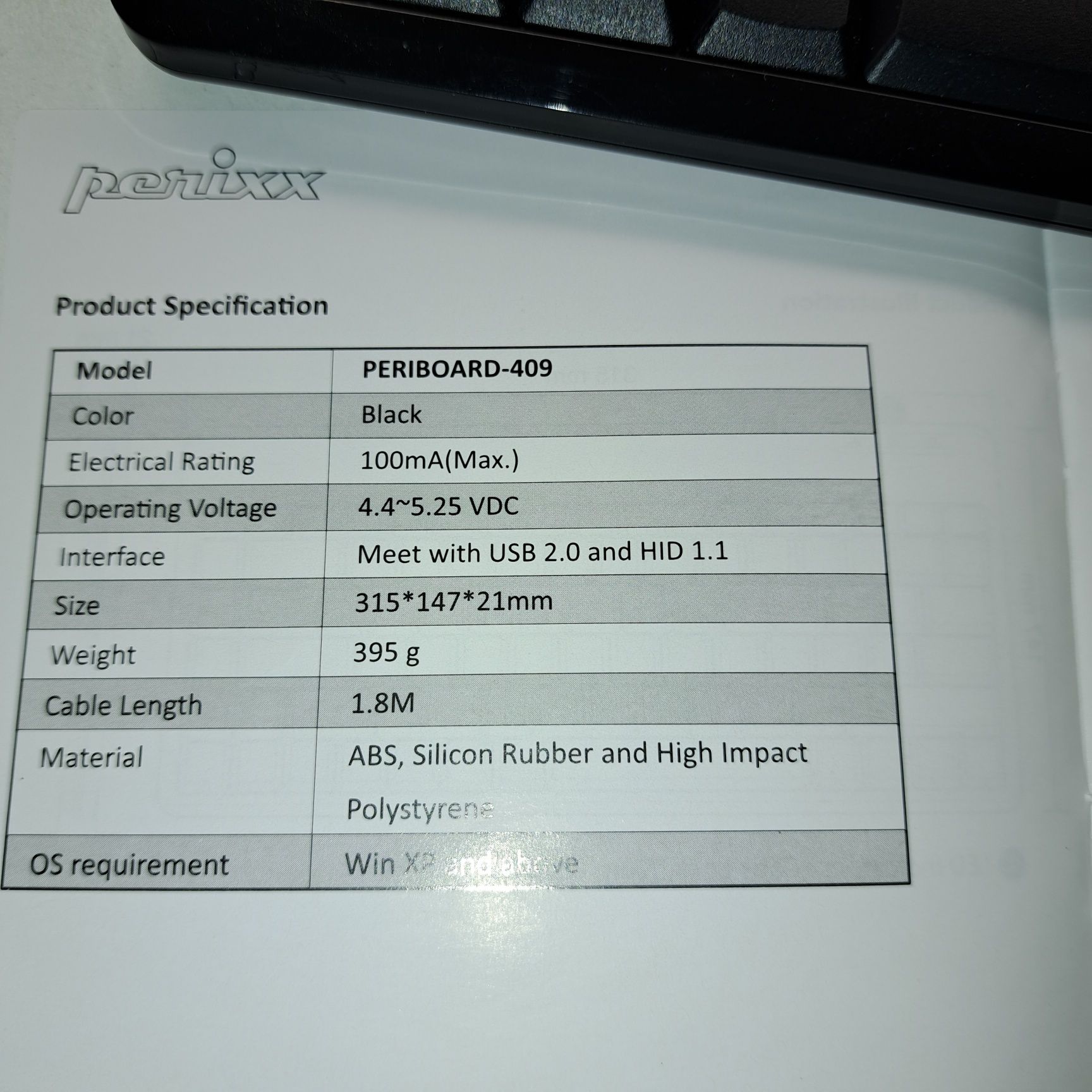 Miniklawiatura USB.