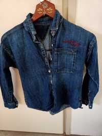 Tommy Hilfiger koszula dziecięca jeansowa