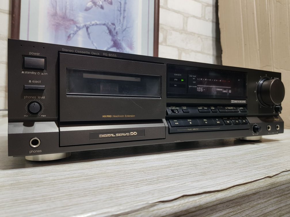 Касетна стереодека TECHNICS RS-B555, б/у з Німеччини+1ц