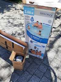 Bestway 3,66m BASEM ogrodowy jak Nowy