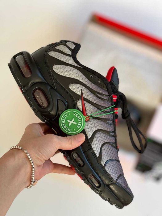 !SALE! Nike Air Max TN Plus Black Red 40 41 42 43 44 45 найк тн