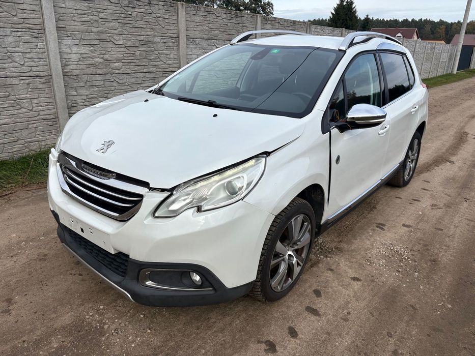 Peugeot 2008 1.6 Diesel 120KM 2015r! Biała Perła! Serwisowany!