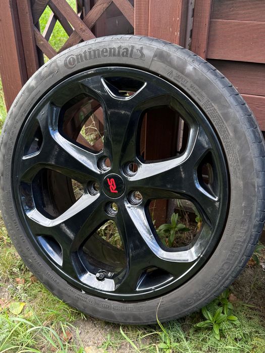 Koła Ford R18 5x108 ET55 Mondeo Kuga itp. Czarne felgi alufelgi