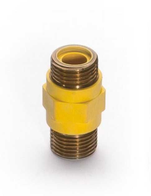 Вставка діелектрична ECO-FLEX 1/2" ніпель для газу GD1MM