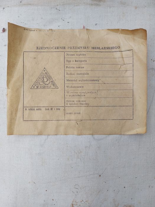 Drewniane krzesła PRL