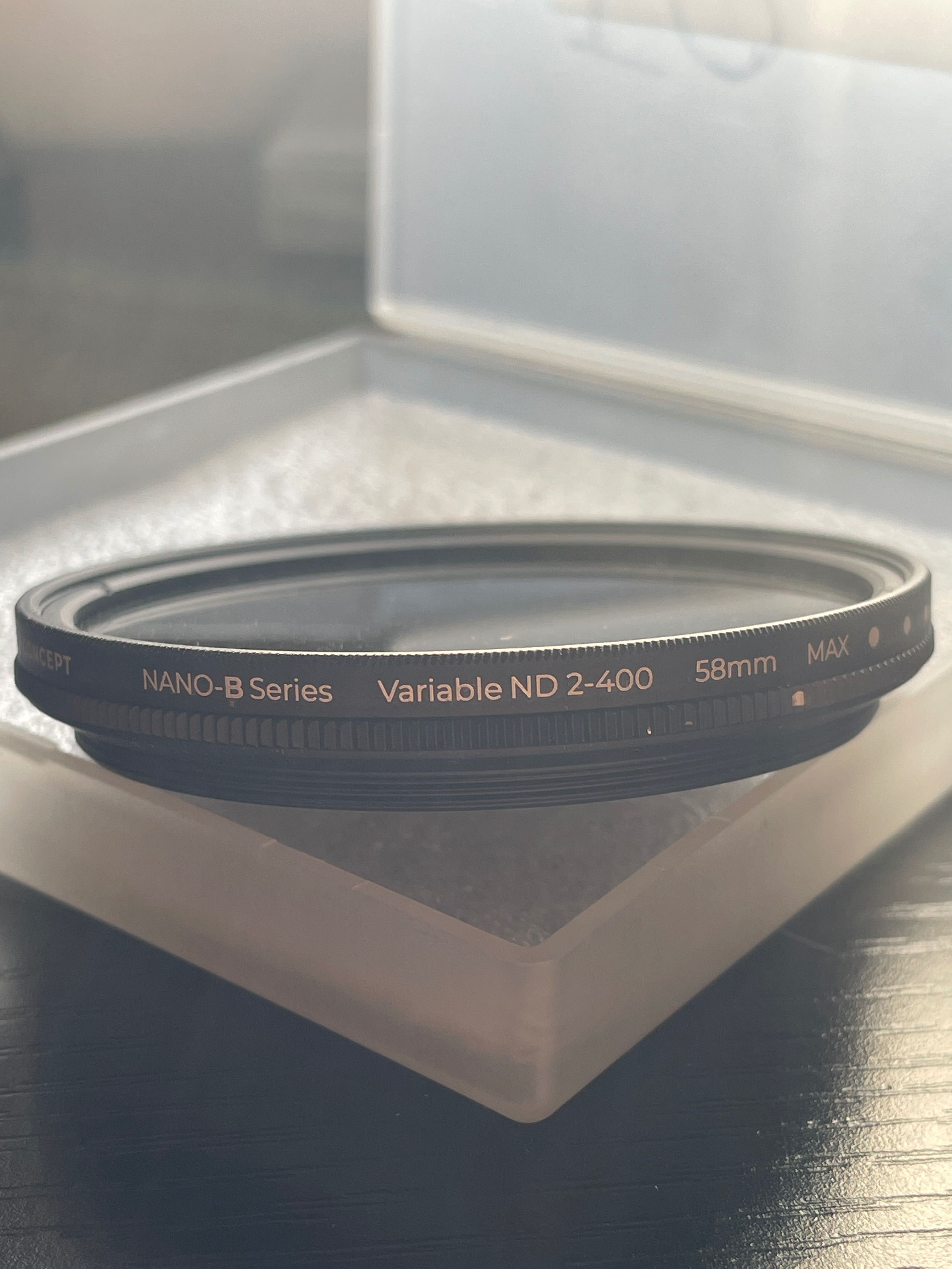 K&F Concept Nano-B 58 mm ND Filtro variável