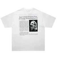 Kurt Cobain nirvana merch rock футболка нирвана