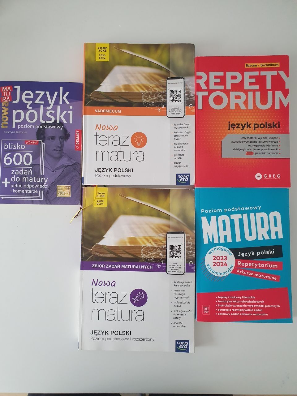 Repetytorium maturalne język polski podstawa (WSiP, nowa era)