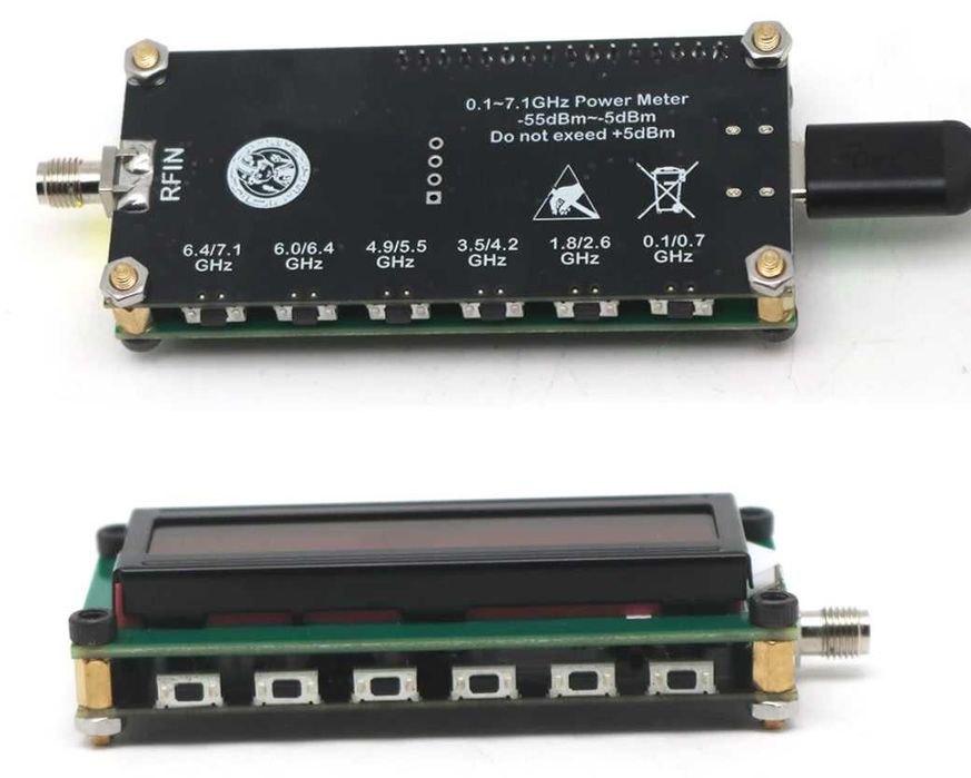 ARW22347  RF измеритель мощности до 7G детектор сигналов -50dBm -5dBm