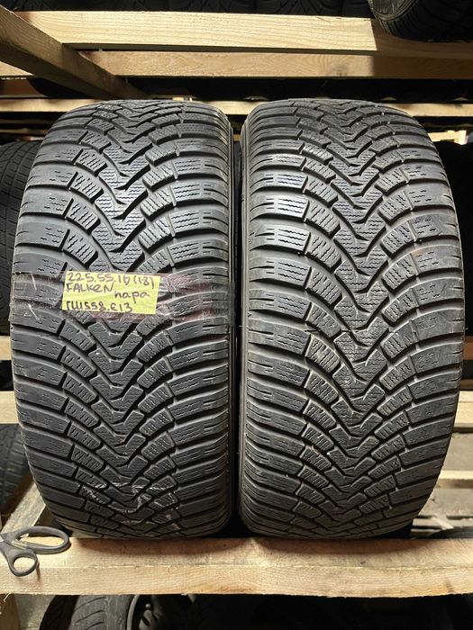GS558 Зимові шини 225/55r16 Falken EuroWinter HS01 пара резина р16