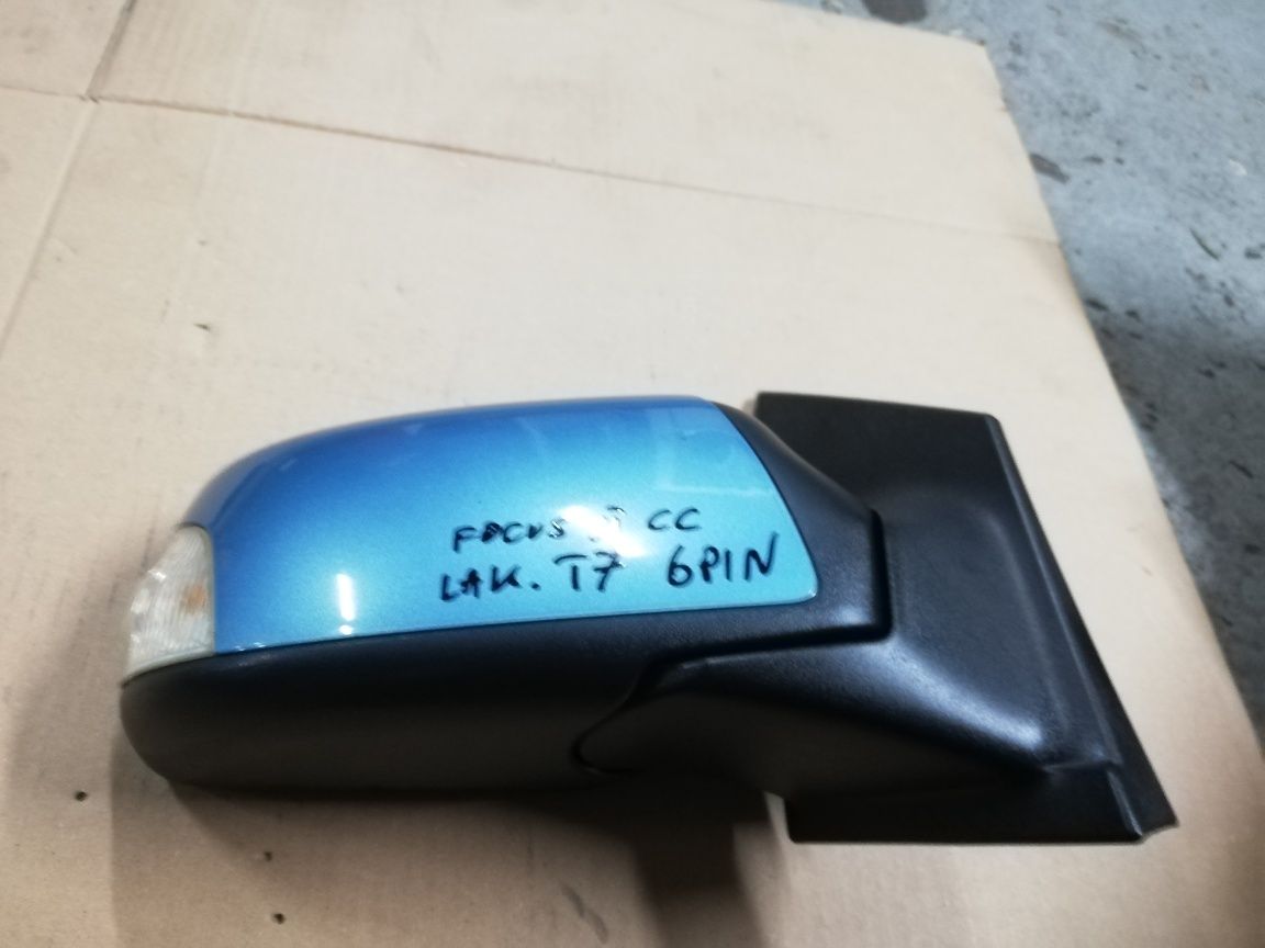 Lusterko zewnętrzne prawe Ford Focus mk2 CC kabriolet cabrio T7 6 pin