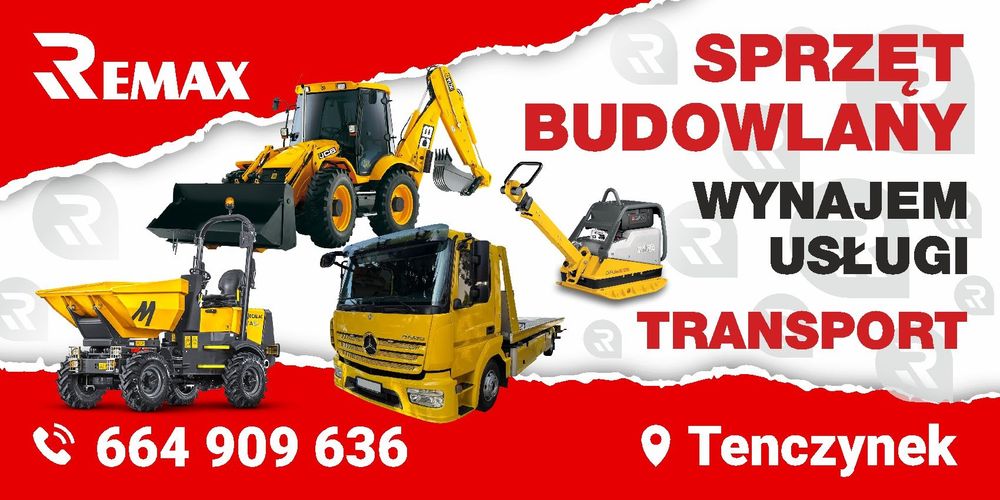 Usługi Koparko-Ładowarką JCB 3CX – Remax – Tenczynek