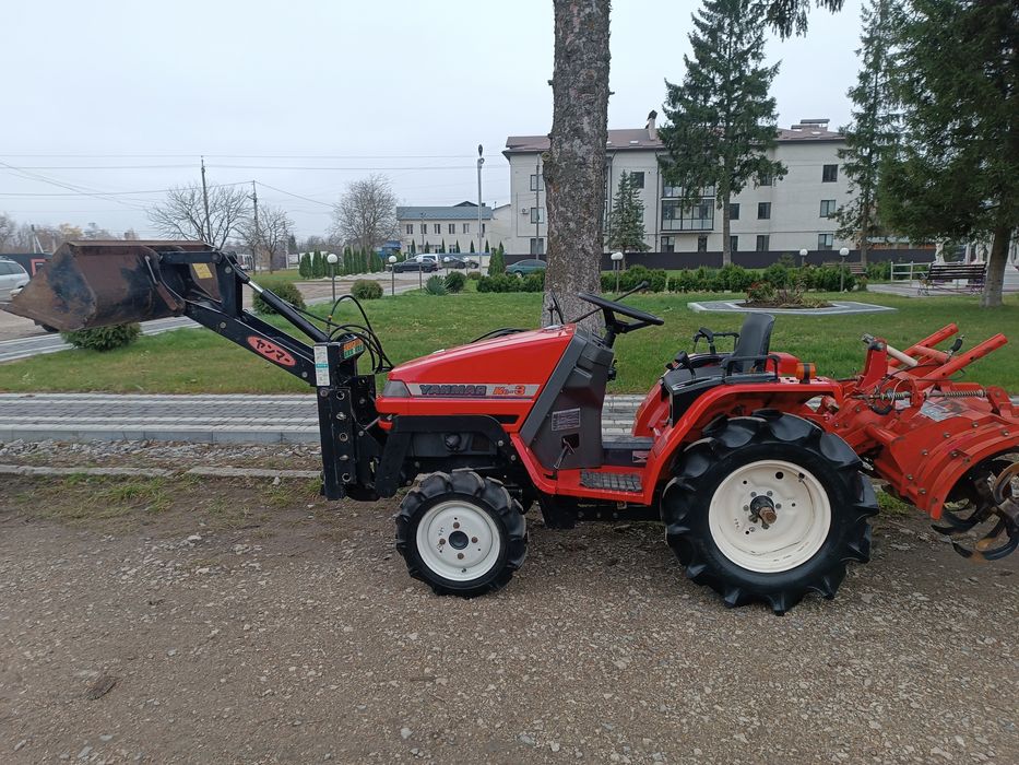 Японський мінітрактор.Трактор Янмар.