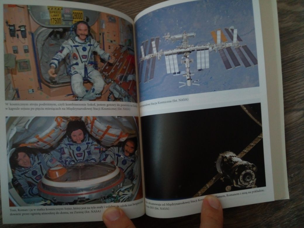 Autograf  podpis Chris Hadfield astronauta NASA jedyny taki w PL!