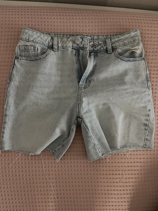 Calções de Ganga Azul Claro 38 Primark