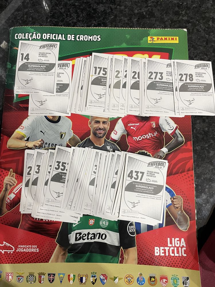 Cromos futebol 24/25 panini