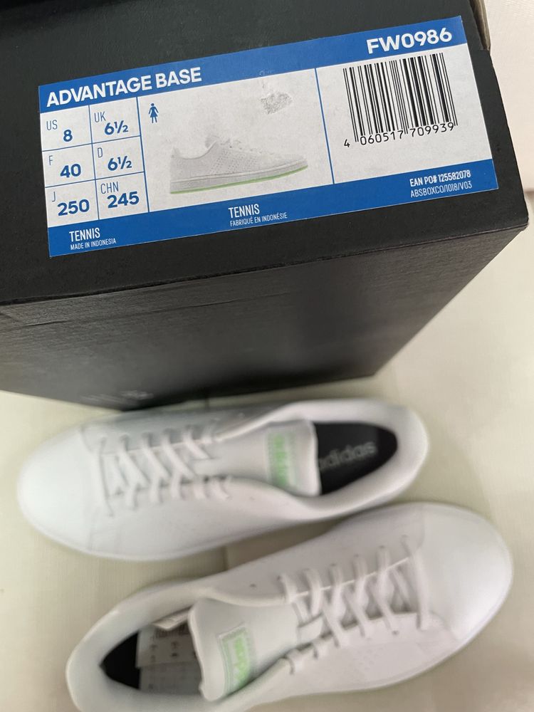 Sapatilas Adidas Advantage Green 40