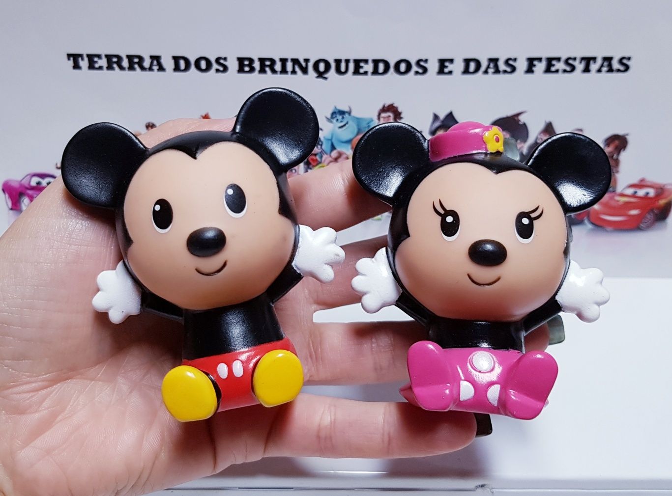 Conjunto Bonecos de Banho Nemo + Mickey (Portes incluidos)