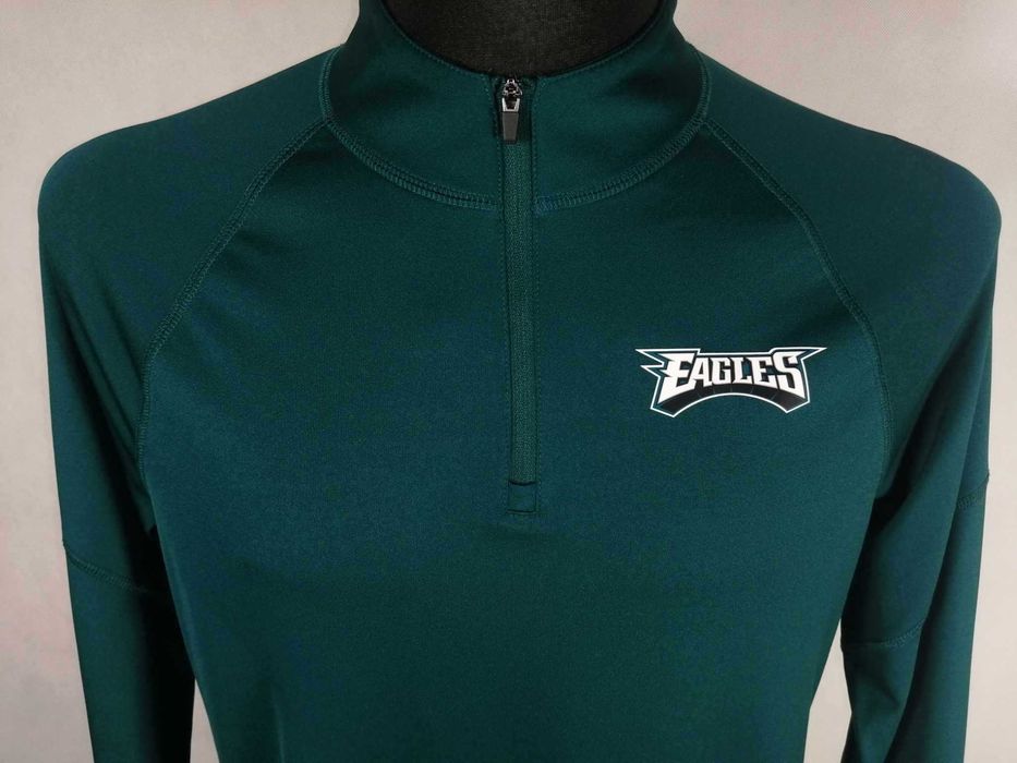 EAGLES NFL Team Apparel LS Koszulka Męska M Oryginalna Super Stan