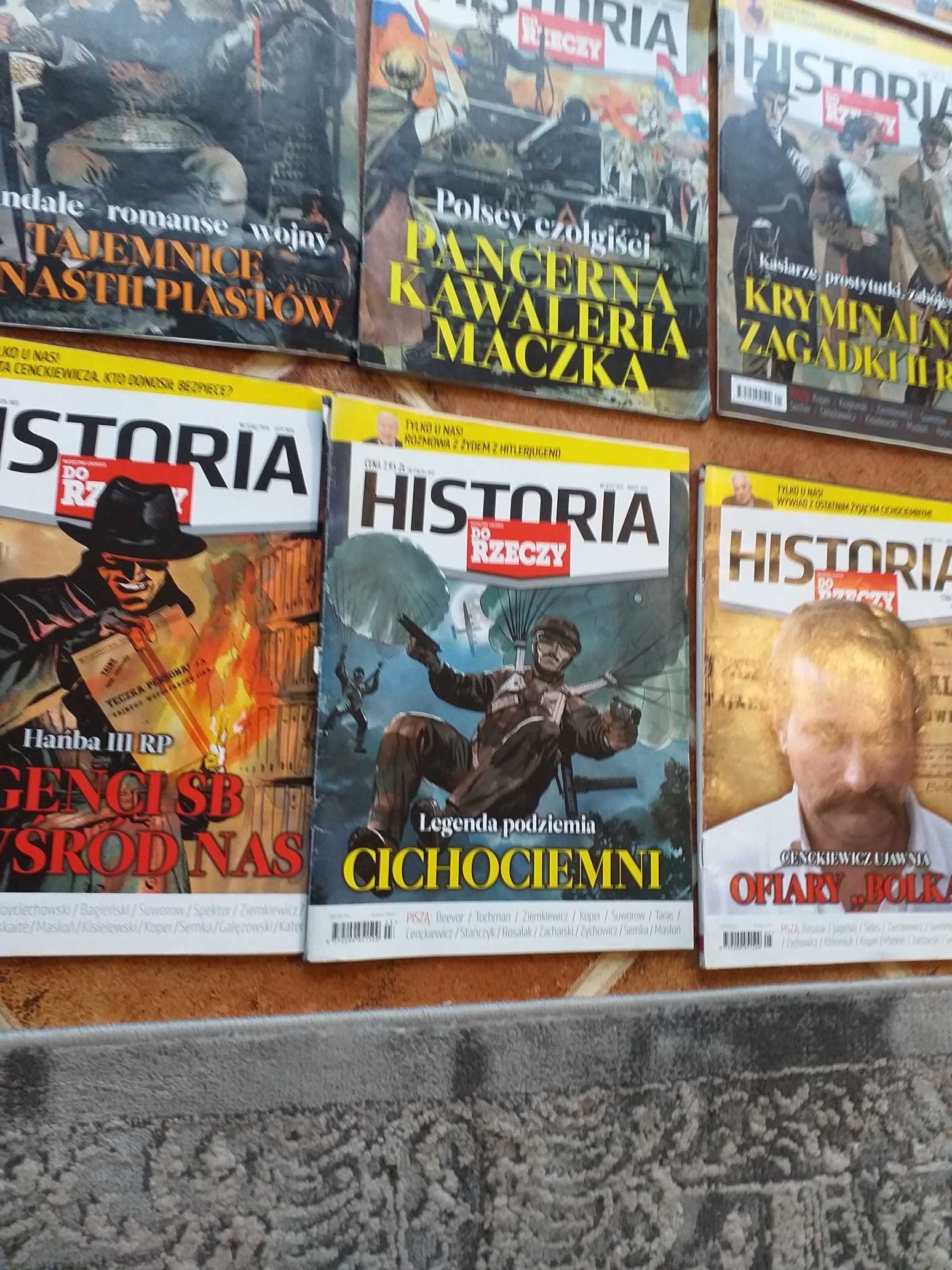 Historia do Rzeczy, 11 szt. 2016, 2017, 2019, 2020.