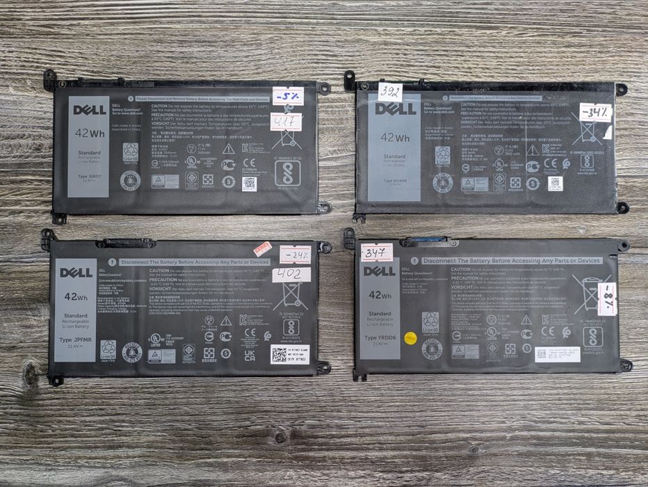 Акумулятор батарея DELL WDX0R / YRDD6 / JPFMR / 51KD7 / Оригінал