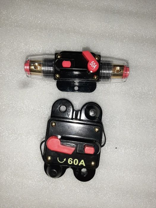 Disjuntor 12v a 24v fusível variável painel solar caravana