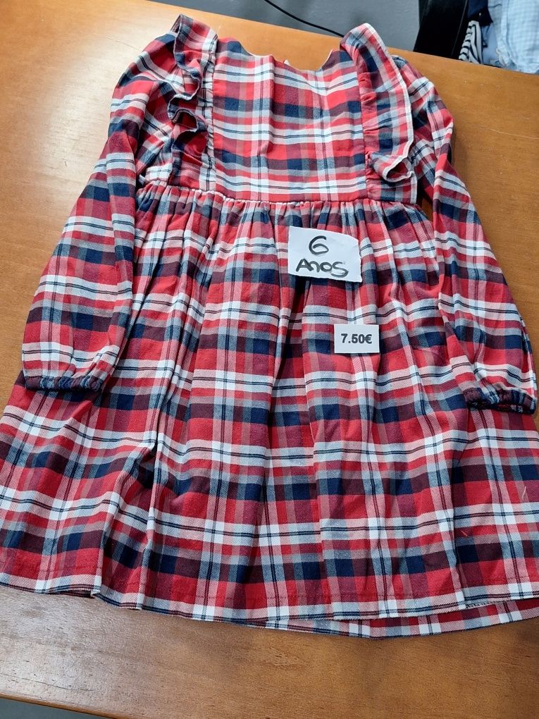 Roupa menina 6 anos