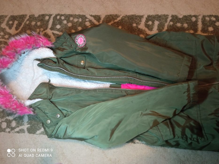 Куртка -парка для дівчинки