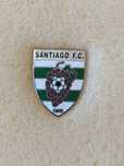 Pin/ emblema do Santiago FC Vila Água de Pau Lagoa Açores