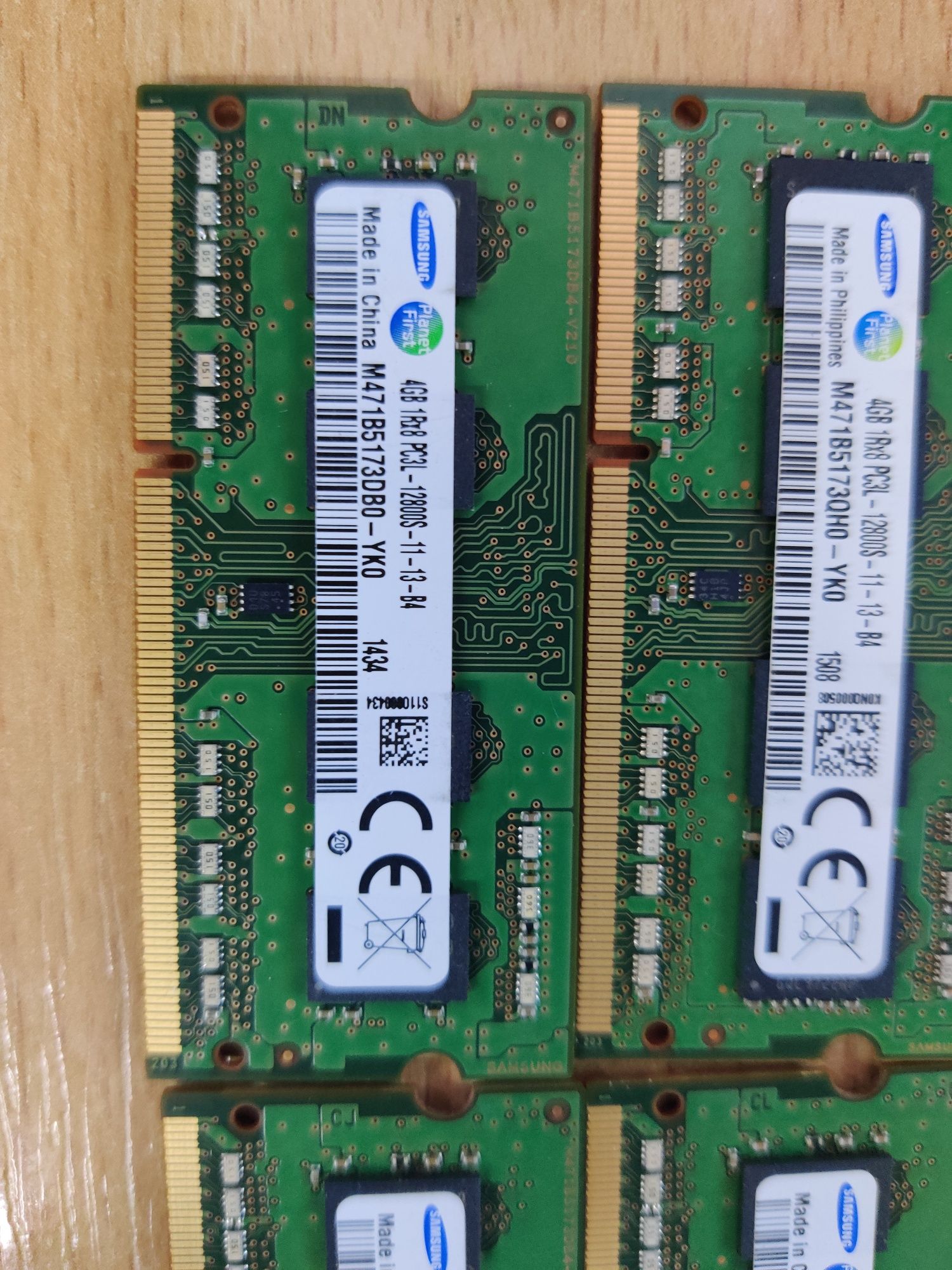 Память ноутбучная DDR3 4Gb 1600Mhz Samsung So-Dimm, есть количество