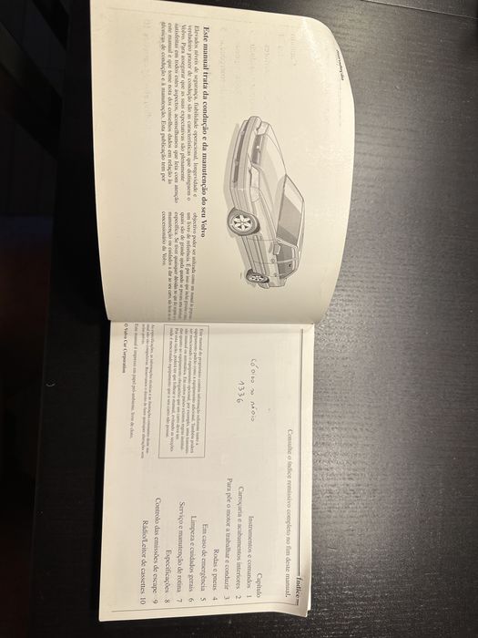 Manual volvo Xc70 1998 original