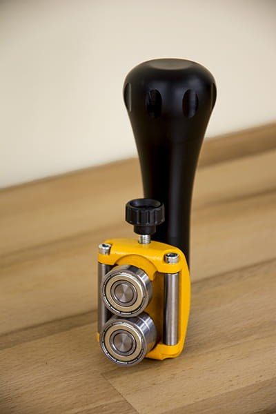 Zaginarka rolkowa - Bender MINI 25 C (rączka 90 stopni)