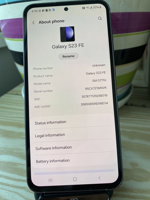 Samsung Galaxy S23 FE 5G