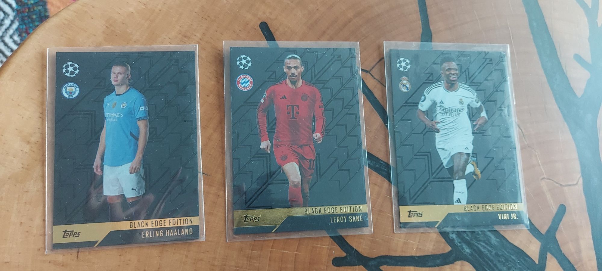 Karty piłkarskie Match Attax Black Edge Edition BE5, BE6, BE8