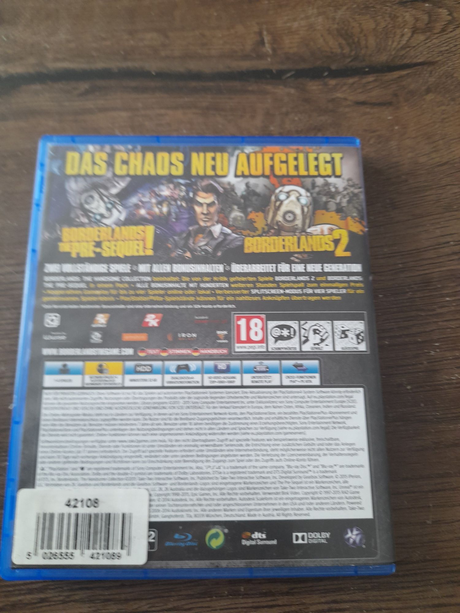 Borderlands PLAY STATION 4