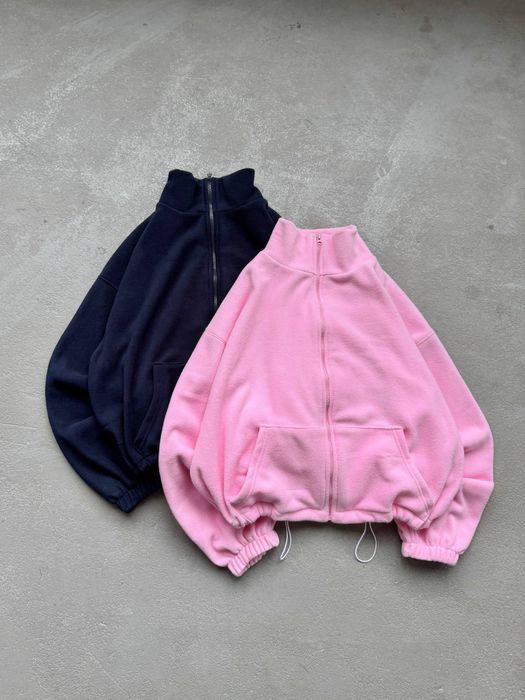 Кофта флісова зіпка тепла зіпхуді