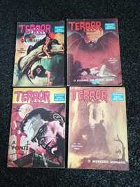 Terror revistas raro