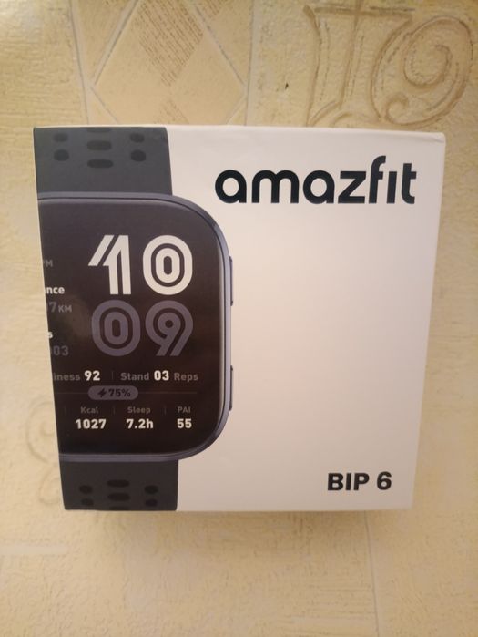 Лучшие смарт-часы - Amazfit Bip 6. Новинка. Хит продаж 2025 + ПОДАРКИ!