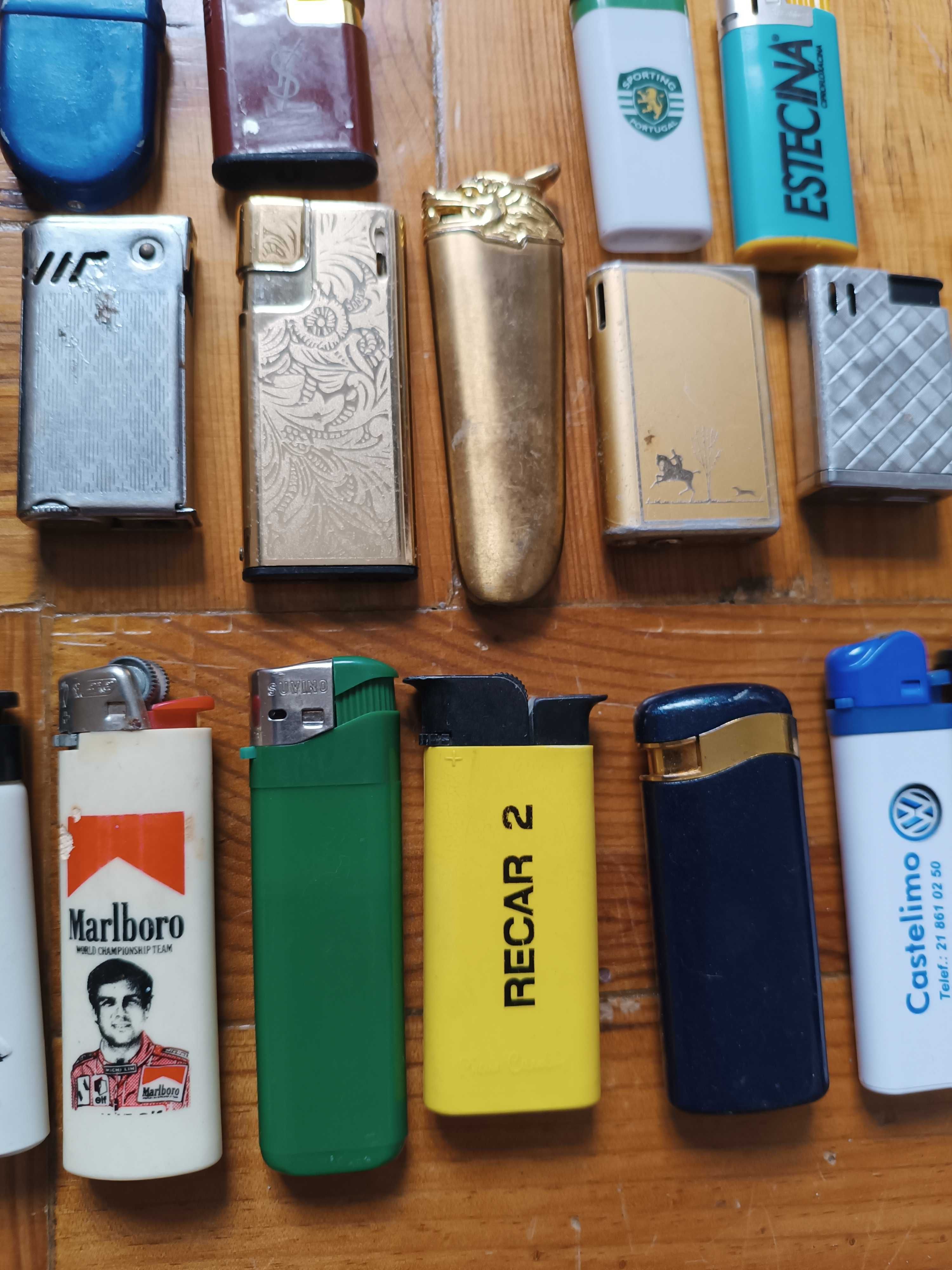 31 isqueiros usados