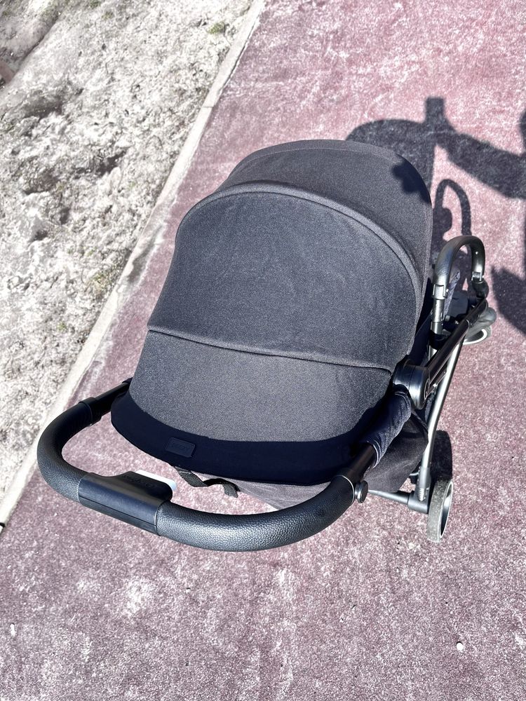 Cybex Beezy змінний текстиль до коляски капюшон XXL та сидіння, чорний