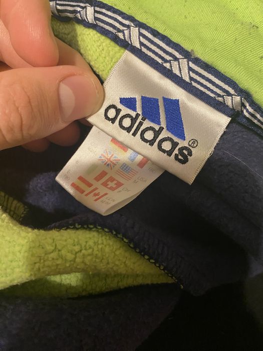 Bluza Adidas męska L z kapturem, oryginalna