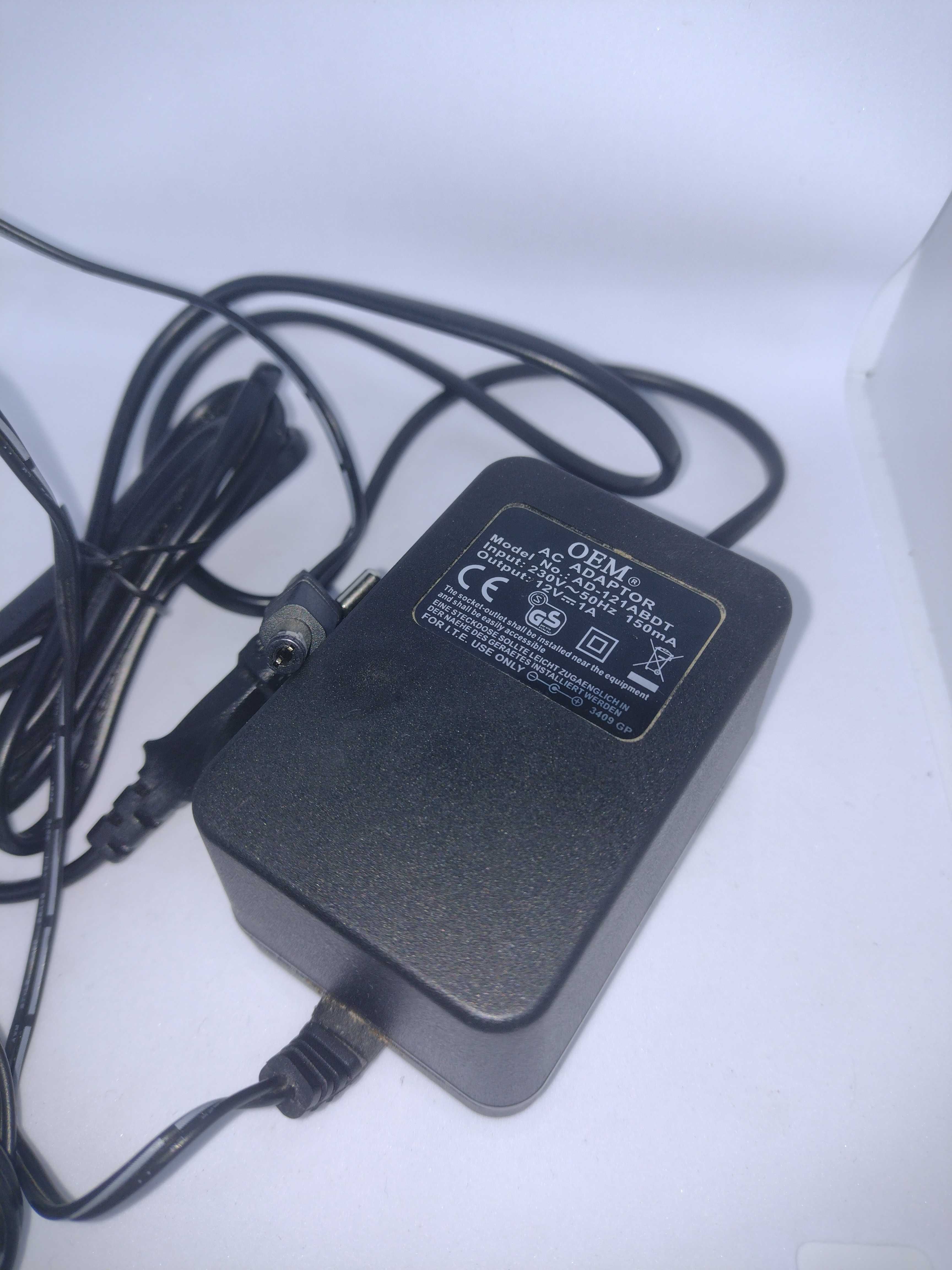 Zasilacz AC Adaptor OEM 12V 1A AD-121ABDT