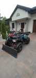 Quad Fourcraft 250 wyciągarka pług przyczepa